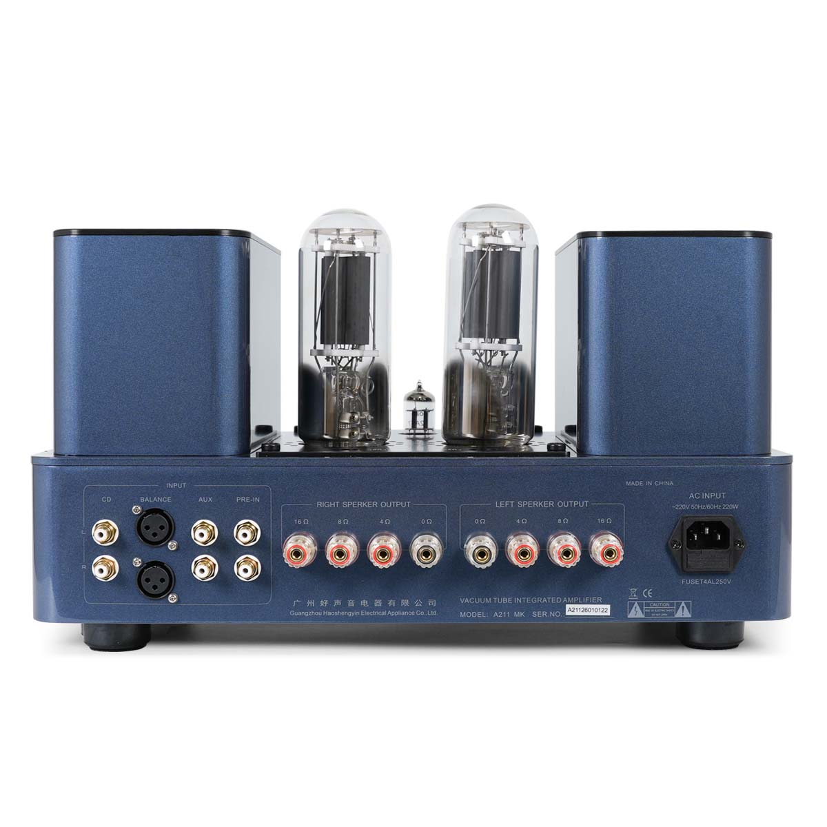 Oilily A211 MK Tube Amplifier: 211×2 Single-Ended Class A Integrated Amplifier, Hand-Built, High-End Hi-Fi Power Amplifier - Image 7