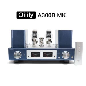 Oilily A300BMK Vacuum Tube Amplifier – Pure Class A Single-Ended Triode (SET) Design with Point-to-Point Hand-Wiring