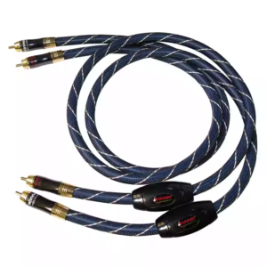 TONE WINNER  AC-6 Golden Ring Snake Signal Cable Hi-Fi Dual RCA Audio Cable (Pair)