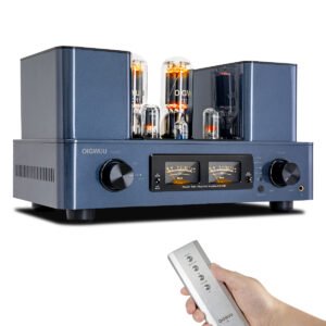 OIGWUU A211MK Single-Ended Class A Vacuum Tube Amplifier, Handcrafted Hi-Fi Audiophile Stereo Power Amp for High-End Home Speaker System